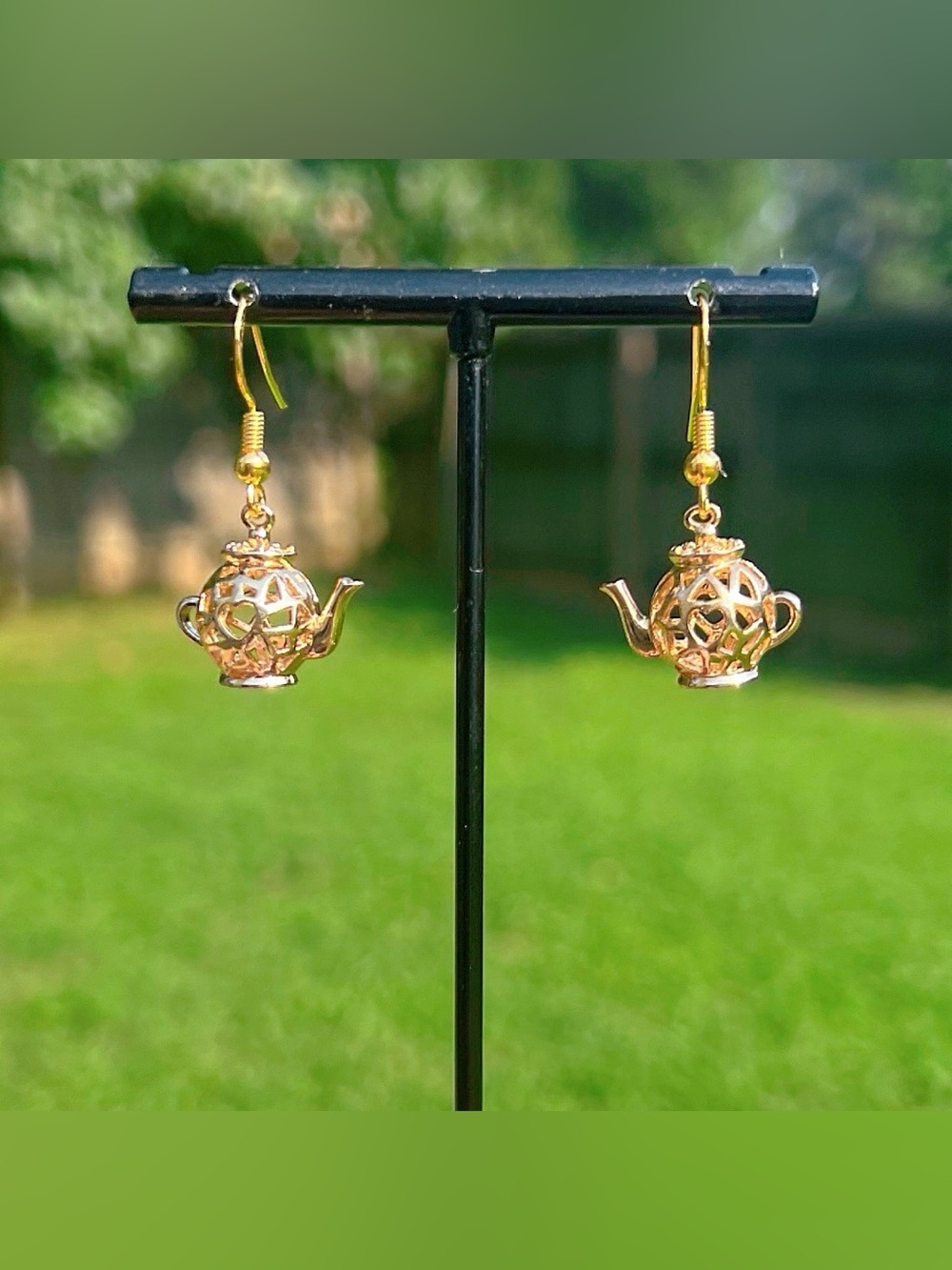 Tea Kettle Earrings